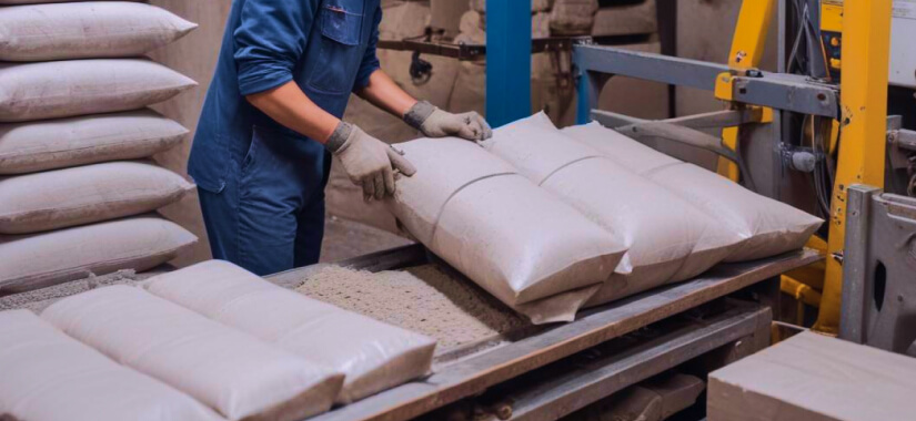 packing-process Packing process di industri semen